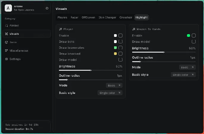 ARCANE preview